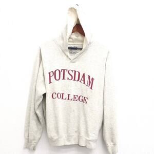 Vintage Potsdam College Hooded Sweatshirt Large